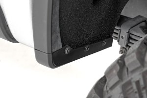 Chevrolet Silverado 2500 HD Mud Flap Delete Kit - Rough Country - Tri-Blend ABS - '20-'25 Chevrolet Silverado 2500 HD Mud Flap Delete Kit - Rough Country - Tri-Blend ABS - '20-'25